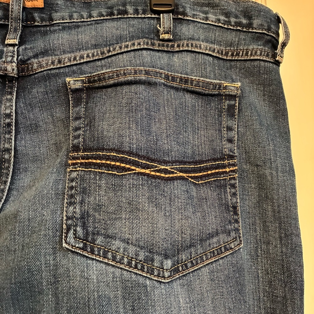 Ariat Legacy M4 Relaxed Boot Cut Men's Jeans**ALTERED**READ - Picture 3 of 16